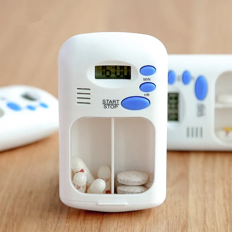 Mini Portable Pill Reminder and Alarm Clock