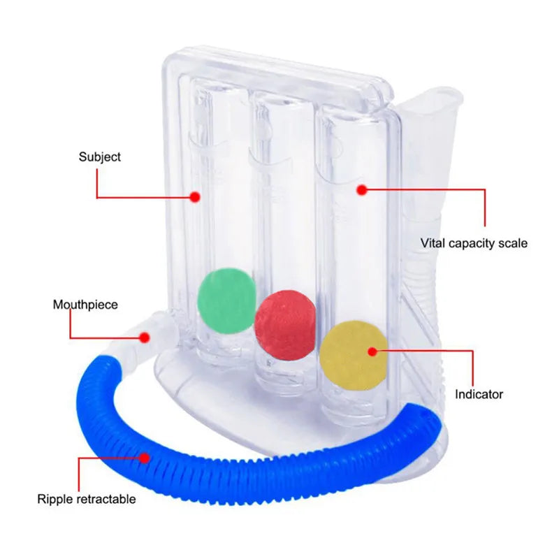 Breath Training Lung Function Measurement Device