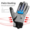 USB Heated Bicycle Gloves - Winter Warmth and Touch Screen