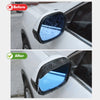 2PCS Carbon Fiber Car Rearview Mirror Rain Eyebrow Protectors for Clear Vision