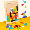 3D Wooden Puzzle Toy for Children - Color and Shape Cognition Brain Game