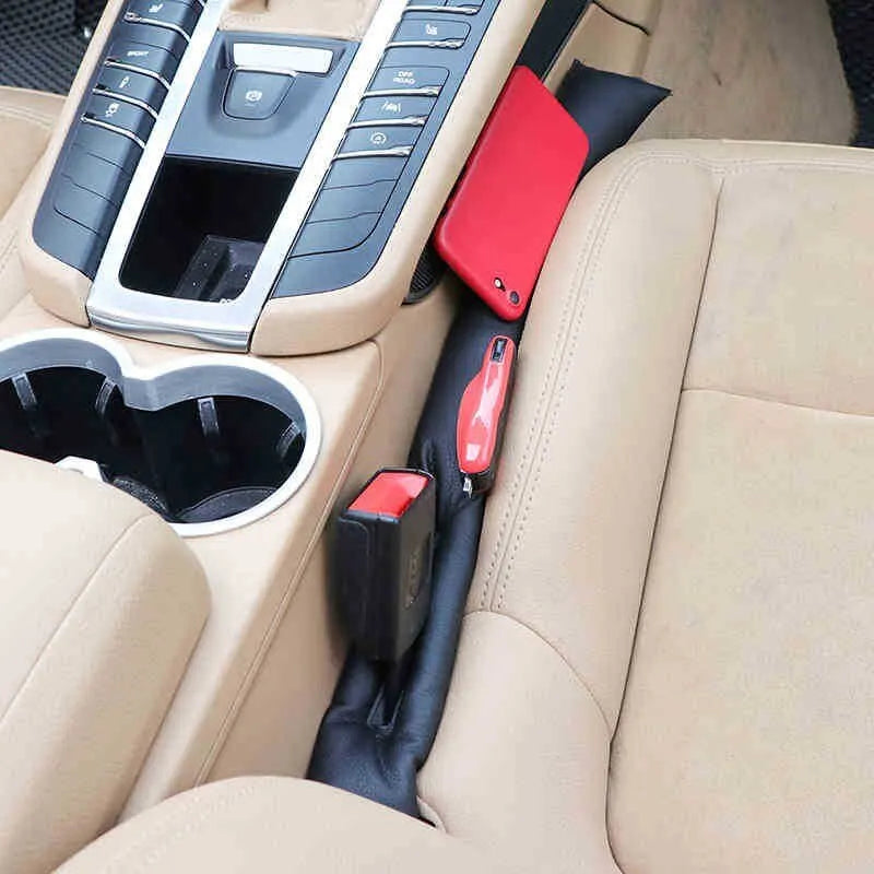 Car Seat Gap Filler - Universal Soft Padding and Organizer