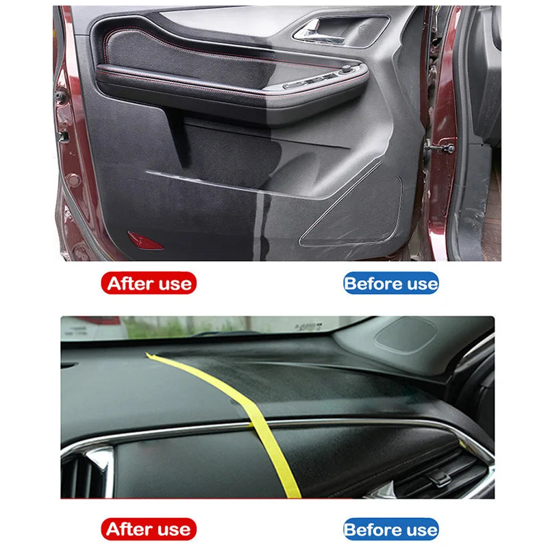 Car Plastic Restorer for Glossy Auto Detailing and Coating Renewal