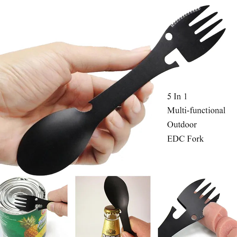 5-in-1 Outdoor Survival Camping Tool