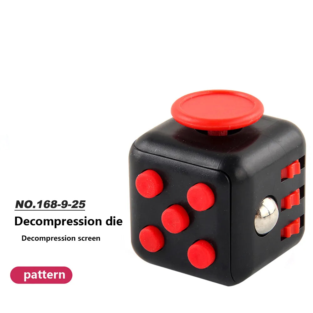 6-Sided Playable Decompression Finger Tip Dice Magic Cube