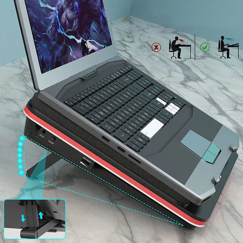 IETS GT500 Laptop Cooling Stand for Gaming Notebooks