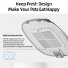 ROJECO Automatic Cat Feeder with Remote Control and WiFi