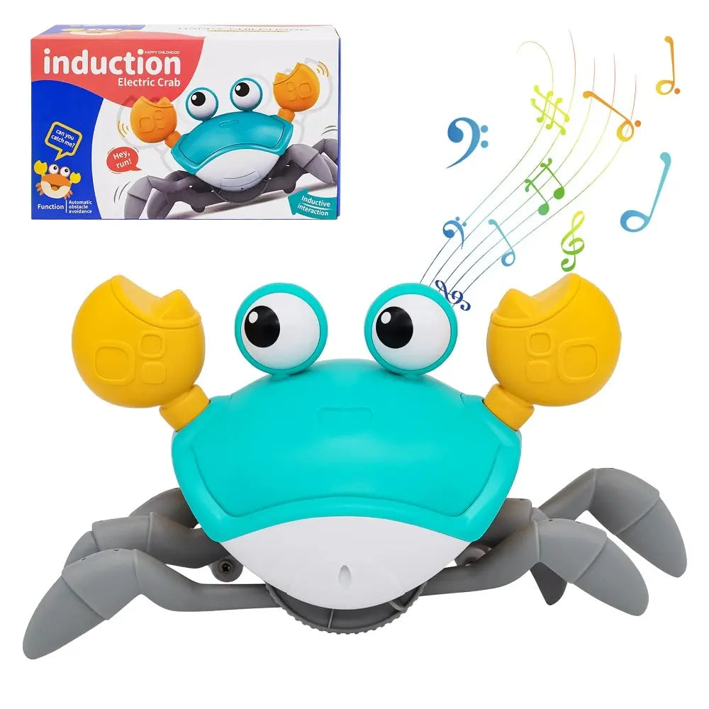 Interactive Musical Crawling Crab Toy