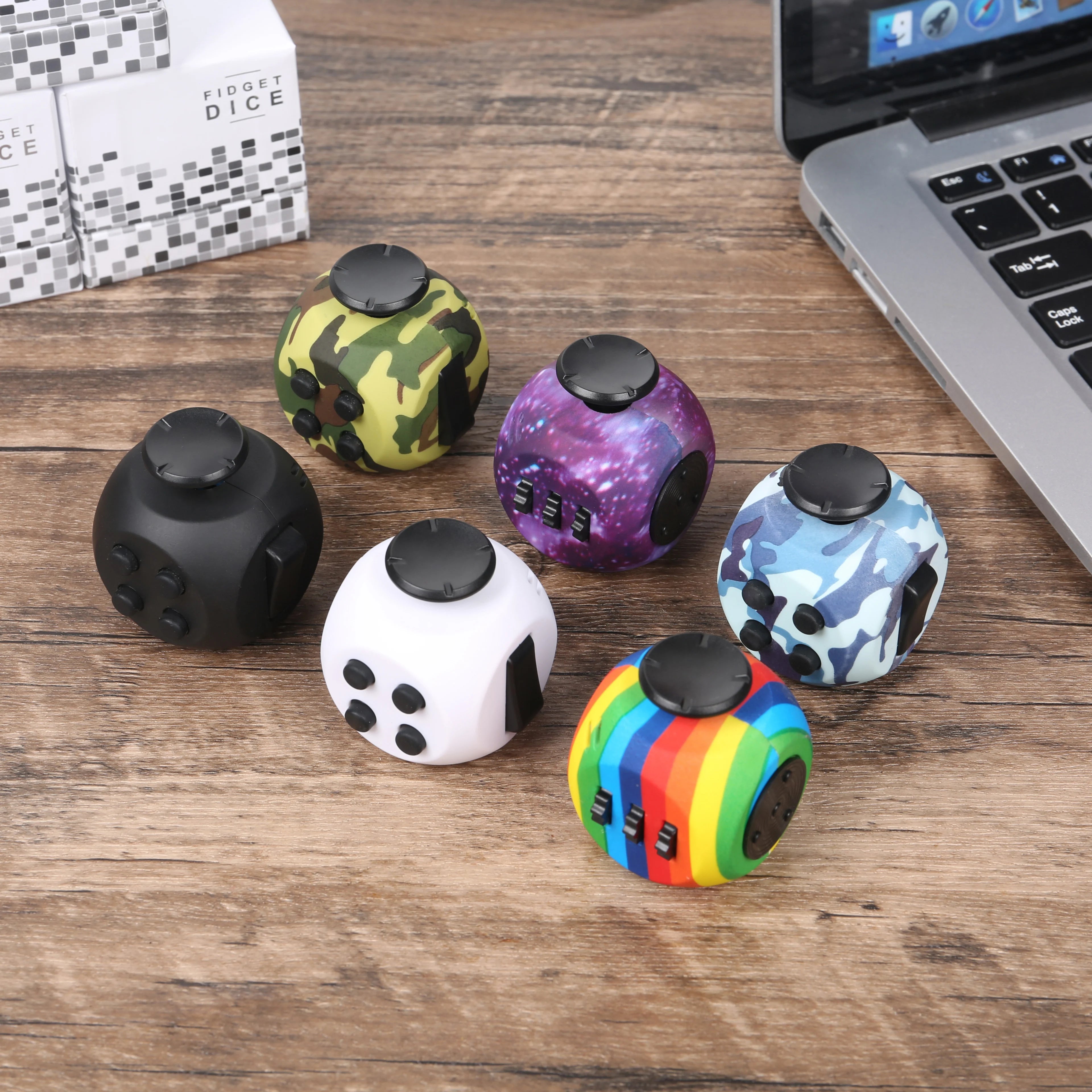 Fidget Cube Stress Relief Toy for Kids and Adults