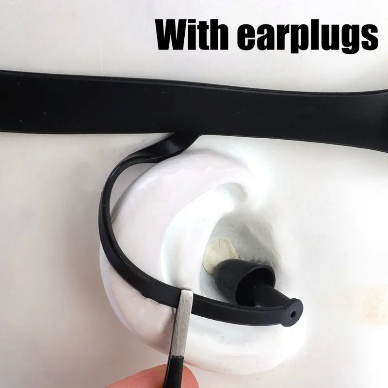 Professional HD Anti-Fog Swimming Goggles with Earplugs