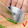 Stainless Steel Finger Guard - Protection When Cutting Food