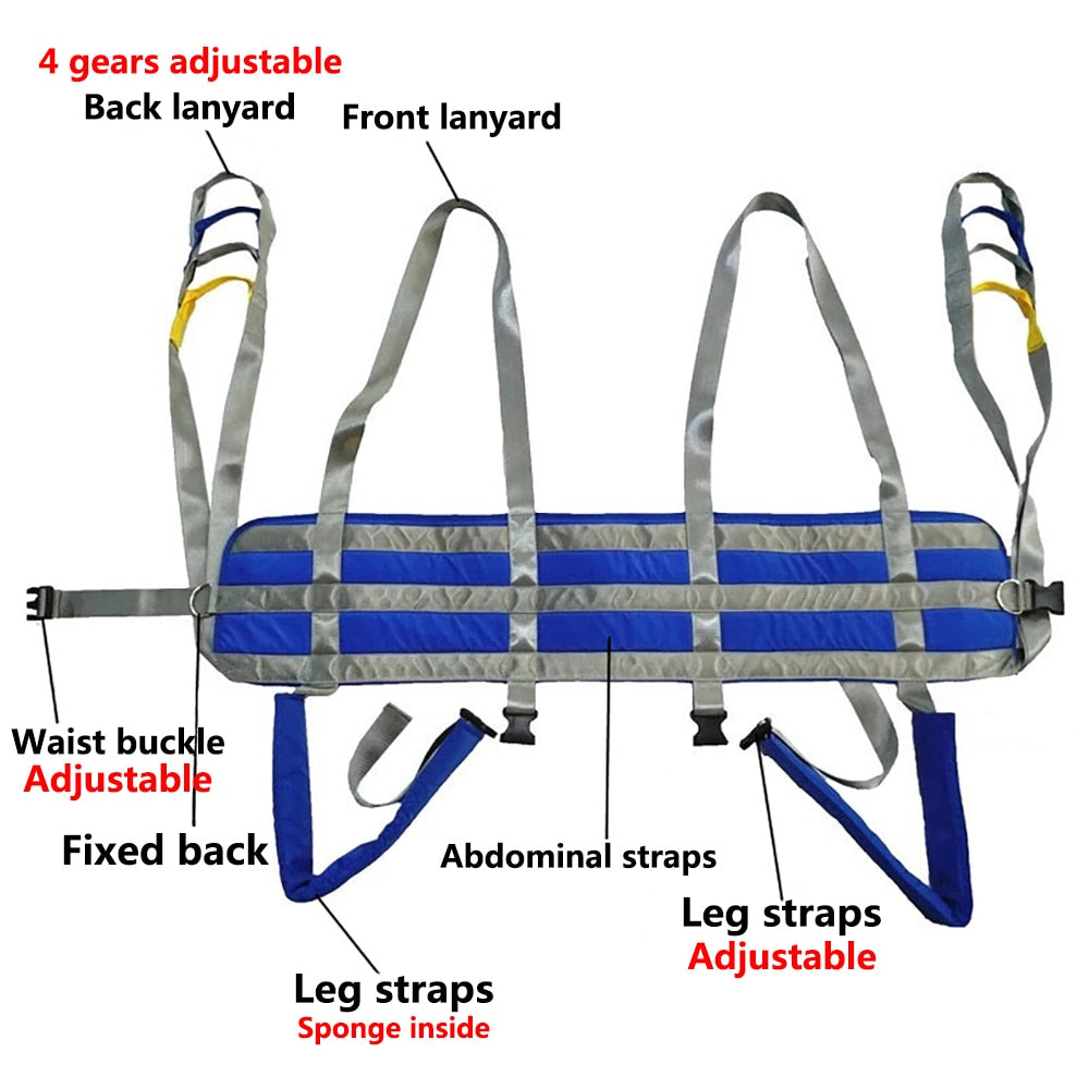 Patient Walking Sling for Disabled Rehabilitation and Training - Lumbar Back Belt