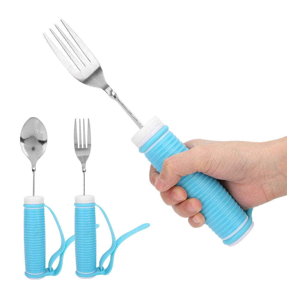 Anti-Shake Eating Aid Spoon for Stroke and Elderly - Anti-Slip Tableware Accessory