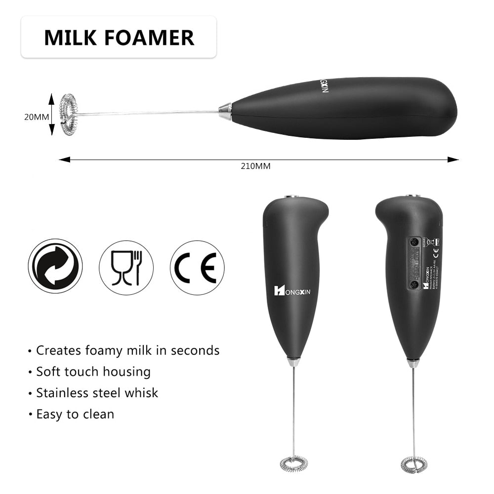 Handheld Electric Whisk - Rechargeable USB Mixer - FREE FROTHER ATTACH –  Vulcan Assistive Technology