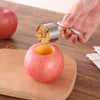 Stainless Steel Fruit Core Hole Digger and Remover - Kitchen Gadget for Apples and Pears