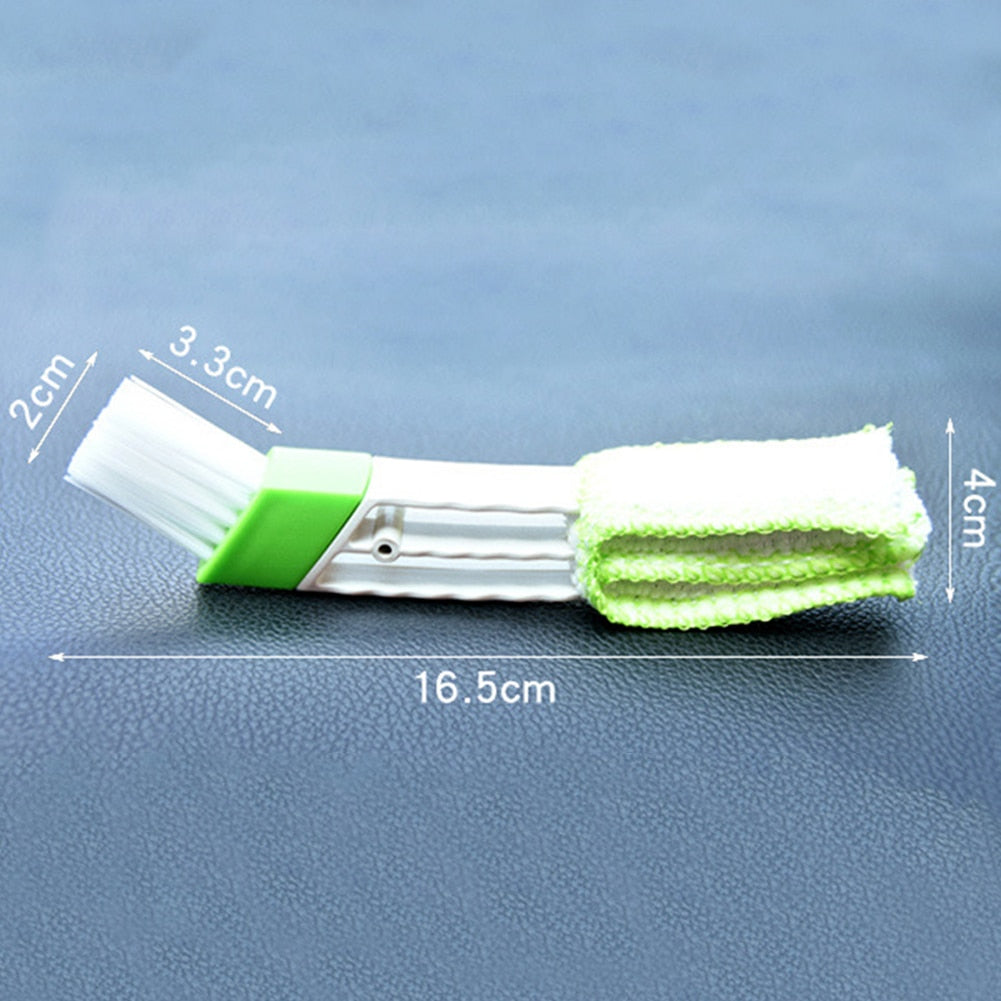 Car Air Conditioner Vent Brush & Microfibre Car Grill Cleaner