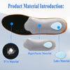 Leather Orthotic Insole For Flat Feet - Adults/Children