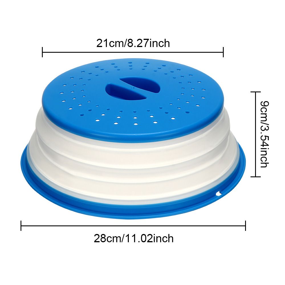 Foldable BPA-Free Silicone Microwave Oven Food Covers