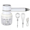 3-Speed Wireless Handheld Food Mixer