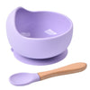 Silicone Suction Bowl for Babies - FREE Silicone Spoon