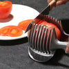 Fruit & Vegetable Slicer Guide Tongs - Cutting Guide