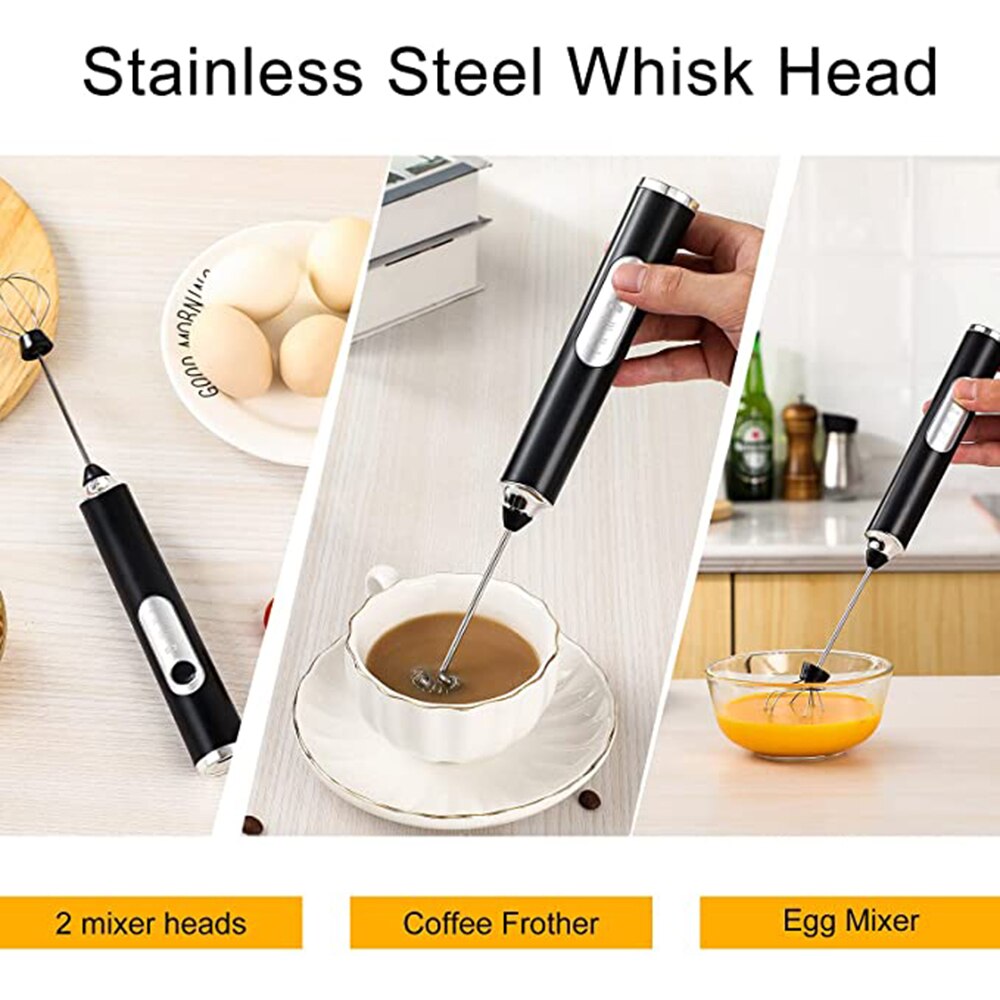 Pow Wonder Whisk, USB Rechargeable, 2-Speed Electric Whisk and Frother -  White - 5059 requests