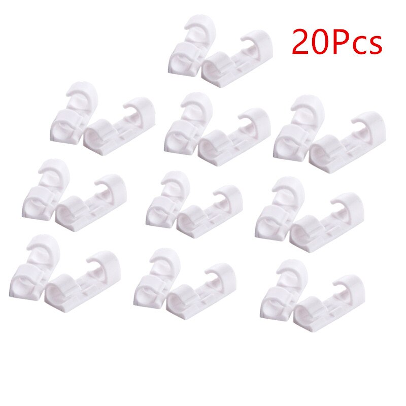 20x Cables Support Clips