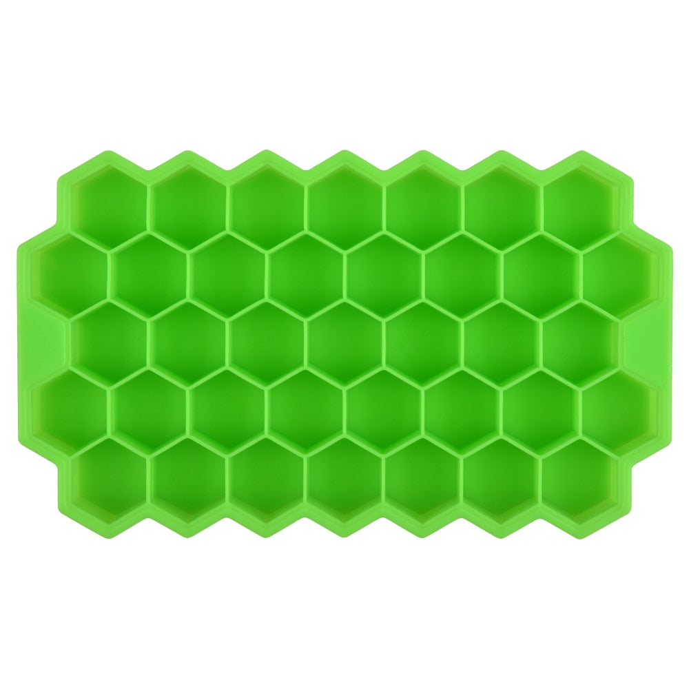 Creative Honeycomb Ice Cube Maker - Reusable Trays Silicone Ice cubes