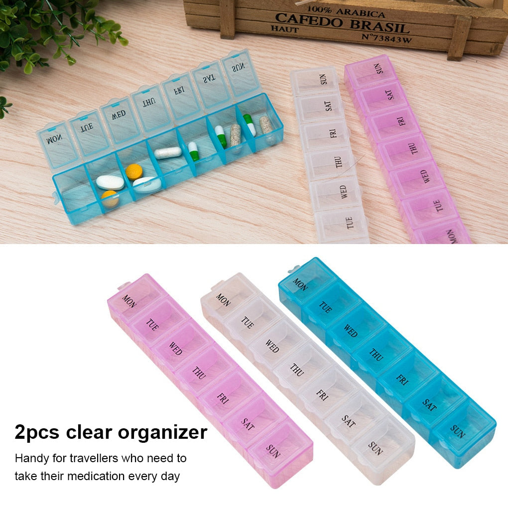 Pill Organiser Cases (Set of 2)