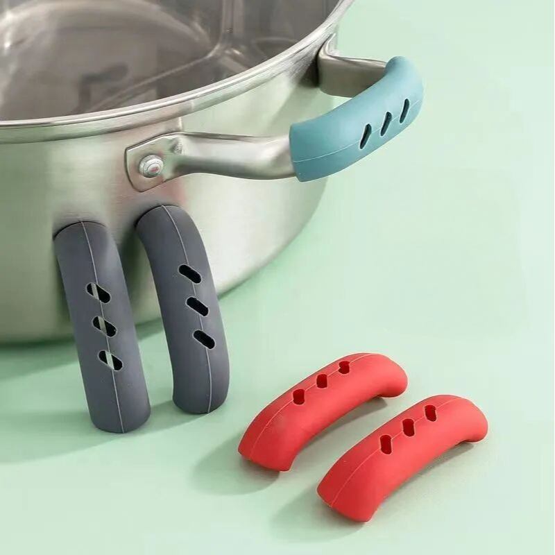 Protective Silicone Pan Handle Cover - Anti-Scalding Device