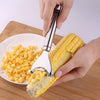 Stainless Steel Corn Peeler and Thresher - Kitchen Tool for Easy Corn Removal