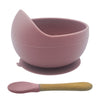 Silicone Suction Bowl for Babies - FREE Silicone Spoon