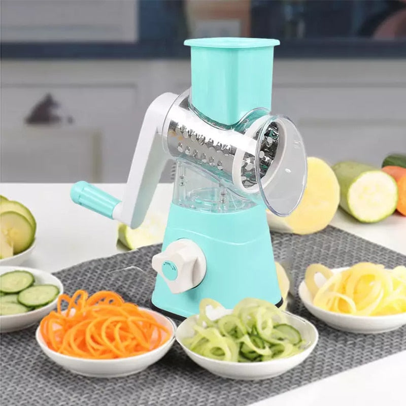 3-in-1 Rotary Slicer – Whisk and Widget