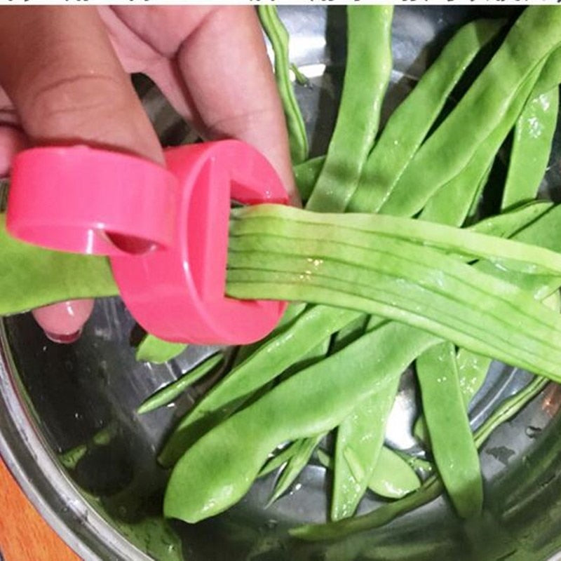 Green Bean Slicer and Vegetable Stringer - Kitchen Gadgets