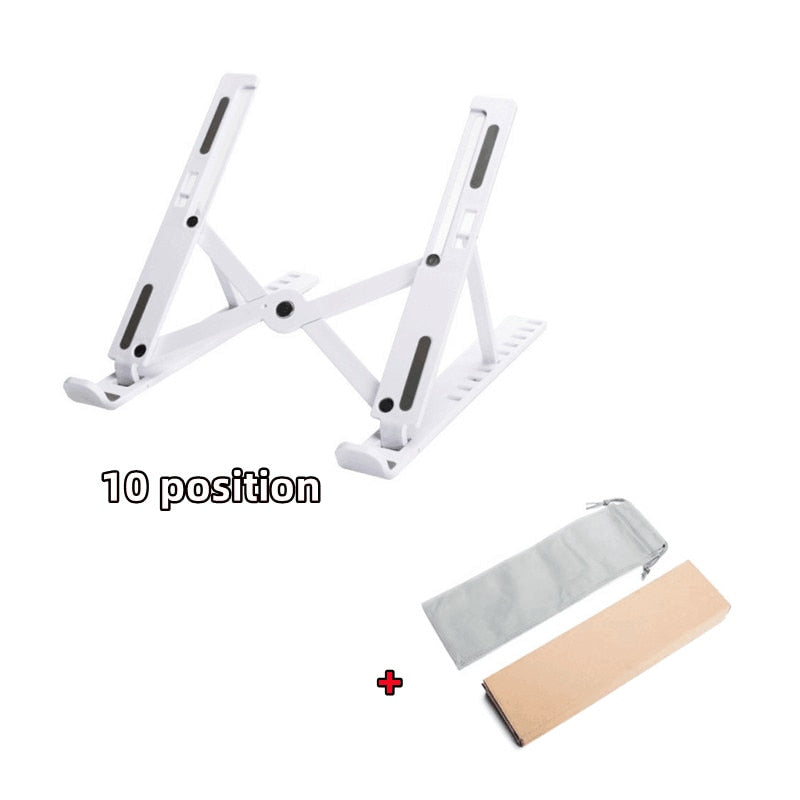 Adjustable Laptop Stand - Portable Support for iPad, Macbook and Laptops